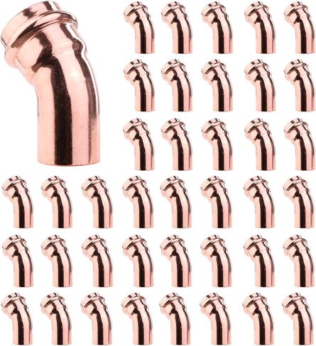 Generic تركيبات نحاسية مناسبة للضغط أنابيب نحاسية مانعة للتسرب تركيبات على شكل حرف V ملحقات سباكة منزلية متعددة الأغراض in Kuwait