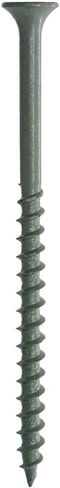Grip-Rite PTN3S5 PG10 Polymer Coated #8 x 3 Coarse Thread Deck Screw, Gray, 5lb Box in Saudi Arabia
