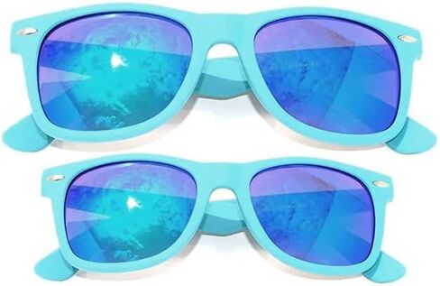 OWL Matching Family Retro Sunglasses - UV400 Colorful Frame Mirror Glasses - Parent & Child Family Photo Matching Outfits in Saudi Arabia