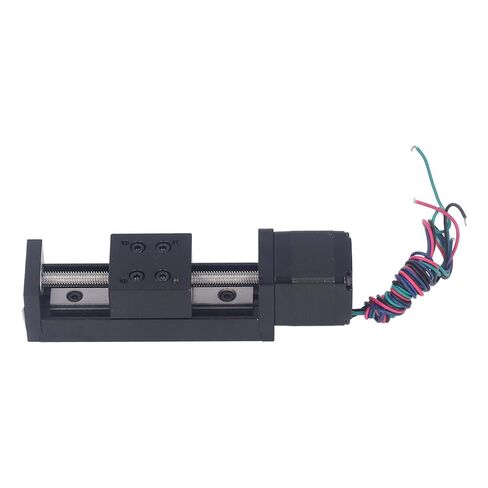 28 Stepper Motor Mini Linear Rail Guide Slide Actuator,Router Linear Motion Stage, 50mm Stroke DIY CNC Router Part with T - Screw Rod for X Y Z Axis in Kuwait