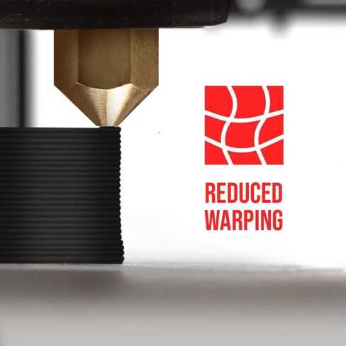 XYZPrinting ABS 3D Printer Filament, No NFC, Dimensional Accuracy +/- 0.02 mm, 1kg Spool, 1.75 mm, BLACKN in Saudi Arabia