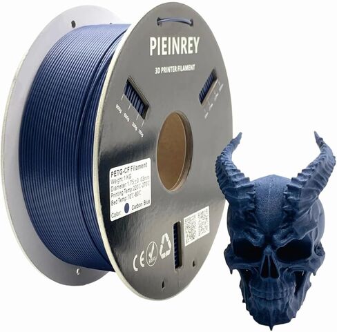 خيوط ألياف الكربون PETG 1.75 مم، خيوط طابعة PETG CF ثلاثية الأبعاد، متوافقة مع Creality K1C، Bambu LAB، QIDI MAX3، Prusa MK4، FLASHFORGE Adventurer 5M FDM 3D Printer، 1 كجم، أخضر زمردي in Kuwait