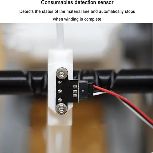3D Industrial Filament Respooler Spool Winder - Smart Start Stop, Universal for PLA PETG ABS TPU Nylon & Welding Thread in Saudi Arabia