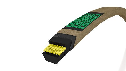 4LK1170، A115K، حزام على شكل حرف V ملفوف جافًا بسلك كيفلار، مقطع عرضي للحزام 4LK، طول 117 بوصة، مطاط in Kuwait