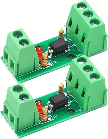 piece817 Optocoupler Isolation Module DC3V-5V/12V/24V 1Channel High Triggering 5KHz Signals Converters NPN Compatibility in Saudi Arabia