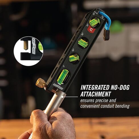 CHANNELLOCK 6.5-Inch Professional-Grade Magnetic Electrician's Torpedo Level, Aluminum Billet, 6200-0065 in Saudi Arabia