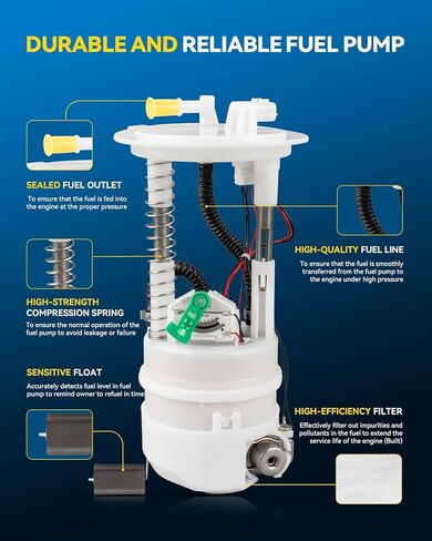 Fuel Pump Electric Assembly PHILTOP FG1208 Replacement for F250 Super Duty 2008-2010 5.4L 6.8L, F350 Super Duty 2008-2010 5.4L 6.8L, Electric Fuel Pump Module Assembly Kit in Saudi Arabia
