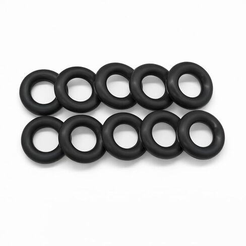 AS-339 Nitrile (Buna-N) O-Rings, 90A Durometer, 3.225" ID x 0.210" CS (3-1/4" ID x 3/16" CS), -40°F to +248°F, for Hydraulic Cylinders, Flanges and Machinery, 5 Pack in Saudi Arabia