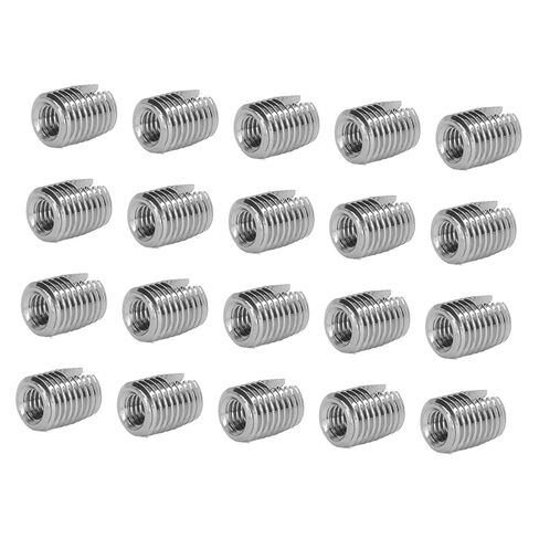 Stainless Steel Slotted Wire Thread Repair Insert M5x0.8 Self Tapping Insert M8x1.0 Quick Thread Insert for Automotive Industry in Saudi Arabia
