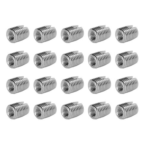 Stainless Steel Slotted Wire Thread Repair Insert M5x0.8 Self Tapping Insert M8x1.0 Quick Thread Insert for Automotive Industry in Saudi Arabia