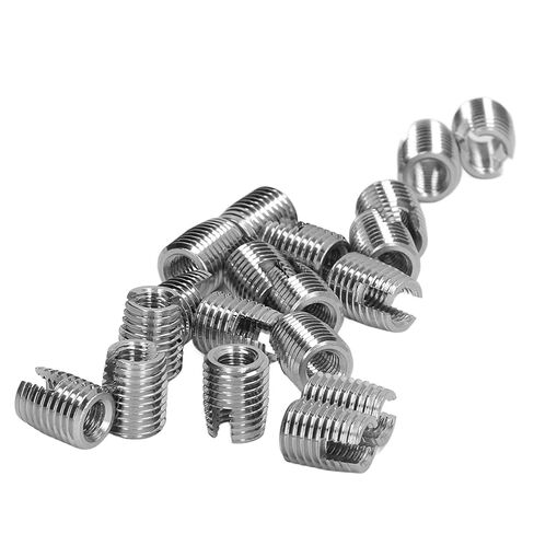 Stainless Steel Slotted Wire Thread Repair Insert M5x0.8 Self Tapping Insert M8x1.0 Quick Thread Insert for Automotive Industry in Saudi Arabia
