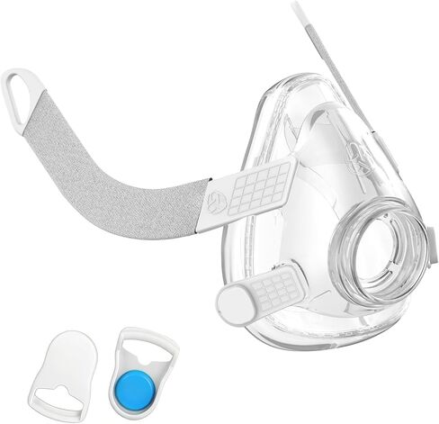 Timok Replacement Frame Set for AirFit F20 Mask - Includes Mask Cushion, Frame & Clips - F20 Full Face Masks CPAP Accessories Supplies(Large) in Kuwait
