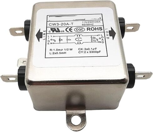 مرشح CW3-20A-T 220V 20A مرشح الطاقة المضاد للتدخل in Saudi Arabia