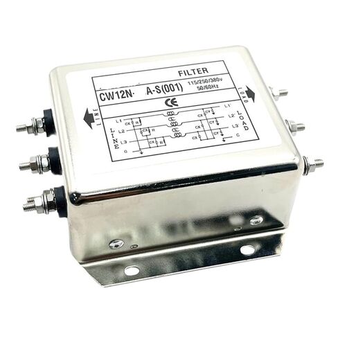 فلتر الطاقة ثلاثي الطور ثلاثي الأسلاك 380 فولت مدخل العاكس CW12N-15A-S(001)30A(CW12N-20A-S 001) in Kuwait