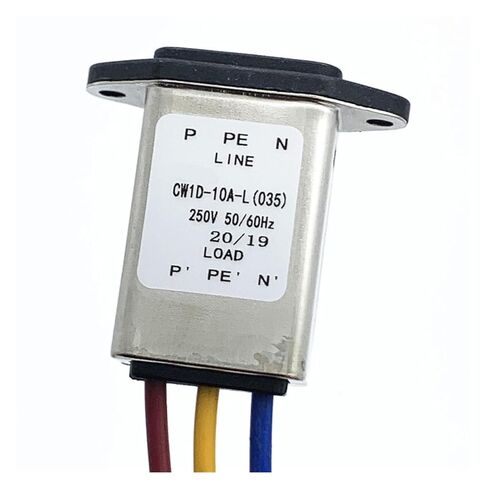 CW1D-10A/3A/6A-L(035) مرشح الطاقة 220 فولت نوع المقبس مرشح خط النطاق المضاد للتدخل (1D-6A-L 035) in Kuwait