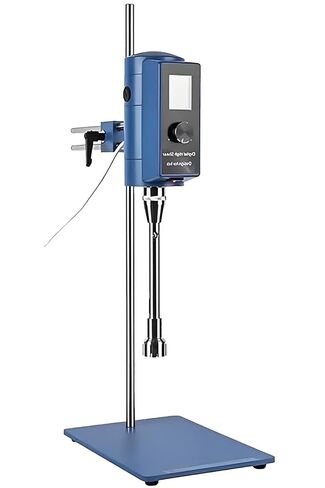 High Shear Homogenizer Digital High Shear Mixer Emulsification Machine Emulsion Homogenize Dispersion Machine,High Shear Lab Mixer Emulsification Machine for Cosmetics/Food Industry(12G) in Saudi Arabia