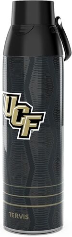 Tervis Venture Water Bottle UCF Knights - Full Speed Triple Insulated Tumbler Travel Cup Keeps Drinks Cold & Hot, 26oz, Stainless Steel in Saudi Arabia