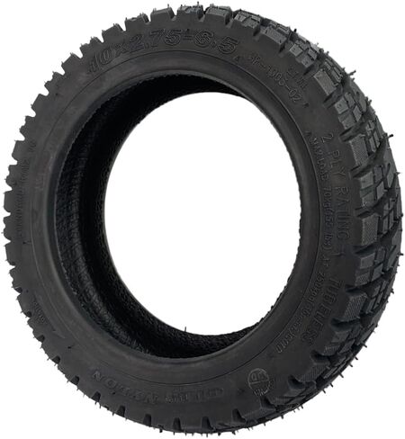 إطار فراغ للطرق الوعرة مقاس 10x2.75، مقاس 10x2.75-6.5 10 بوصة، يناسب Speedway Dualtron Joyor Titan Segway Gotrax Mten3 Okai Beetle Hitway H5 سكوتر التوازن الكهربائي/الغاز in Saudi Arabia