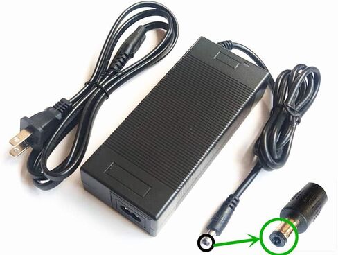 شاحن محول تيار متردد 42 فولت 2 أمبير لدراجة Isinwheel iScooter S9، E9 Pro، E9D، i9Plus، V8 الكهربائية، U1، U2، M10، دراجة كروزر الكهربائية، متوافقة مع بطارية ليثيوم 36 فولت in Saudi Arabia