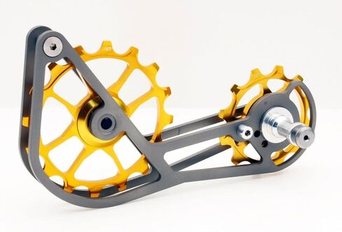 Titanium OSPW Oversized Pulley Wheel System - 12T/16T Sealed Bearing Cage for Shimano 11 Speed Dura-Ace R9100/R9150 & Ultegra R8000/R8050 in Kuwait