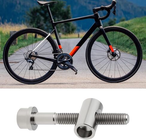 SING F LTD Bicycle Seat Fixing Titanium Alloy Screw Rod M5x40mm Fit for Most Bicycles in Saudi Arabia