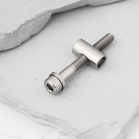 SING F LTD Bicycle Seat Fixing Titanium Alloy Screw Rod M5x40mm Fit for Most Bicycles in Saudi Arabia