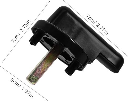 Gatuida Nylon Plastic Door Lock for Bathroom Privacy Indicator Latch for Public Toilets Occupied Deadbolt for Shower Doors and RVs in Saudi Arabia