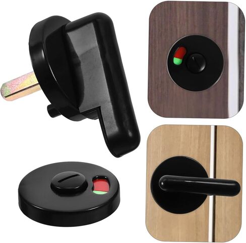 Gatuida Nylon Plastic Door Lock for Bathroom Privacy Indicator Latch for Public Toilets Occupied Deadbolt for Shower Doors and RVs in Saudi Arabia