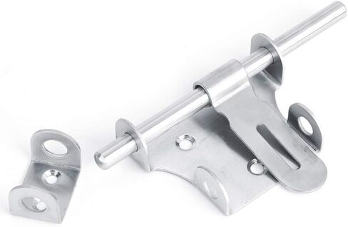 Stainless Steel Bolt, Thickened and Enduring, for Barn Warehouse, Suitable for Security Door, More Stable and Simple Installation in Saudi Arabia