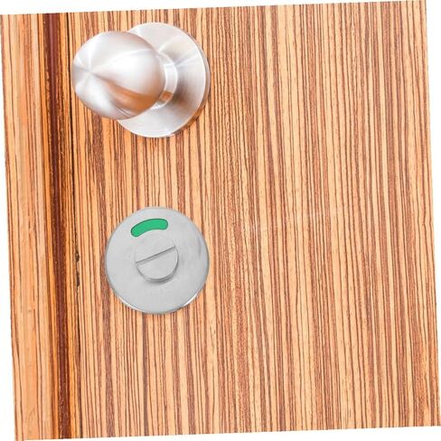 OSALADI Bathroom Door Lock Indicator Keyless Door Lock Deadbolt Indicator 304 Stainless Steel in Saudi Arabia