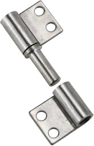 304 Stainless Steel Detachable Flag Hinge Suitable for Industrial Equipment Cabinet Door Hinges 1Pcs(with Holes) in Saudi Arabia