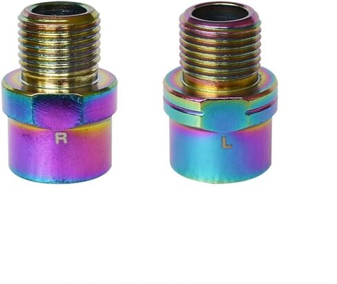 Bicycle Pedal Extender Bike Pedal Spacer Extension Chromium Molybdenum Steel 9/16 inch for MTB Mountain Road Bike Road Bicycle 1 Pair Colorful in Kuwait