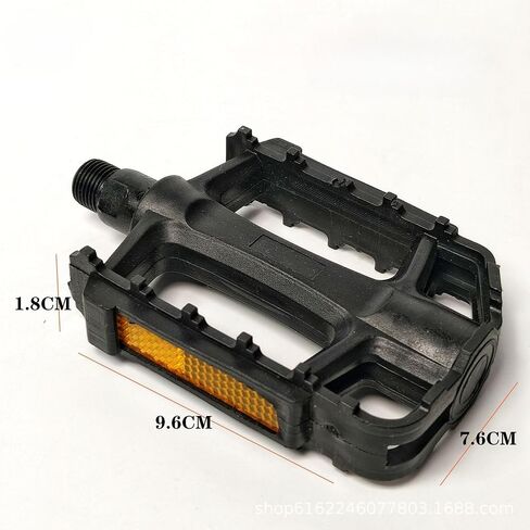 Bike Pedals with Ball Bearings 9/16 Inch Bicycle Pedals Anti-Slip Reflective Cycling Bicycle Pedal for Mountain Cruiser Bike in Saudi Arabia