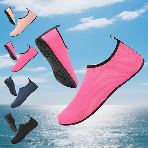 Water Shoes for Women Men Quick-Dry Aqua Socks Swim Beach Barefoot Yoga Exercise Wear Sport Pool Camping in Saudi Arabia