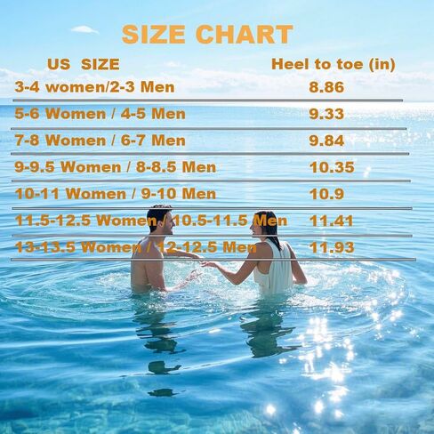 Water Shoes for Women Men Quick-Dry Aqua Socks Swim Beach Barefoot Yoga Exercise Wear Sport Pool Camping in Saudi Arabia
