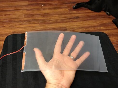 Smart Film Starter Kit 4" X 3" Electrochromic Film Switchable Glass Eglass Pdlc in Kuwait