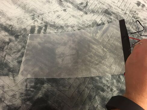 Smart Film Starter Kit 4" X 3" Electrochromic Film Switchable Glass Eglass Pdlc in Kuwait