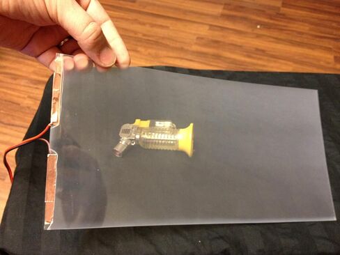 قطعة Pdlc مقاس 12 × 6 بوصات زجاج ذكي قابل للتحويل زجاج إلكتروكرومي 1c in Kuwait