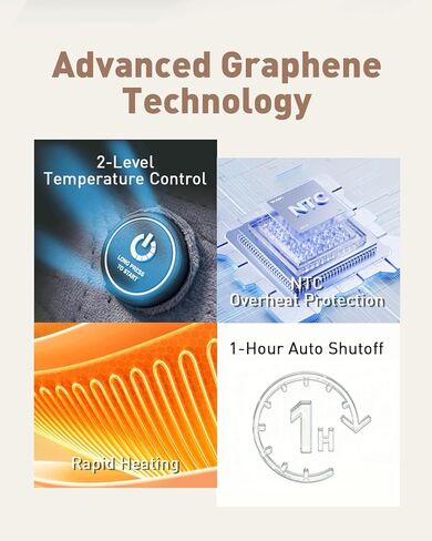 COMOIL Graphene Cordless Portable Heating Pad, 5000mAh Rechargeable Battery Menstrual Period Heating Pad, Electric Heating Belt, Gifts for Women Girl, Purple in Kuwait