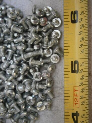 New Pack of Thread Cutting Screw 4/40 x 3/16 Phillips Pan Head Type F Steel Lot of 100#4694 Multi-Purpose Comprehensive Hardware Fastener Assortment Kit WnyNEH04540 in Saudi Arabia