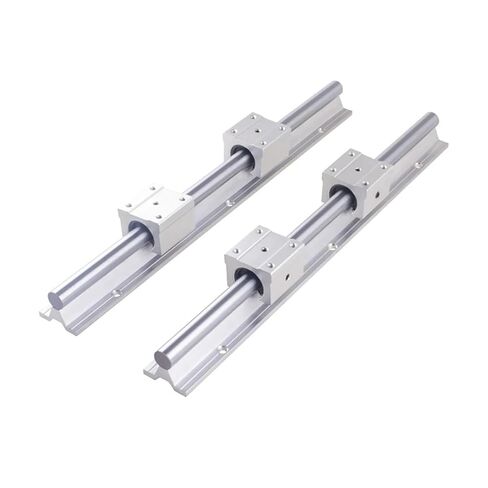 2 قطعة SBR20 200-2000 مللي متر أدلة خطية و 4 قطعة SBR20UU كتل تحمل خطية لأجزاء CNC 20 مللي متر أدلة خطية (400 مللي متر) in Kuwait