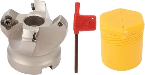 KM12 50 22 قاطعة الطحن باستخدام الحاسب الآلي، مجموعة أدوات قطع مخرطة 4 مزامير مع مادة 40Cr لمعالجة المعادن، متوافقة مع شفرة SEKT1204، وتحسين كفاءة العمل in Kuwait