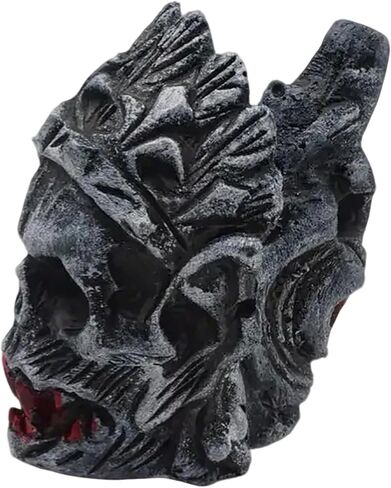 صافرة الموت الأزتيك - 125+ ديسيبل أعلى صرخات الإنسان، صافرة الأزتيك القديمة لجميع القديسين، ديا دي لوس مورتوس، هدايا فريدة لمحبي الرعب والتاريخ in Kuwait