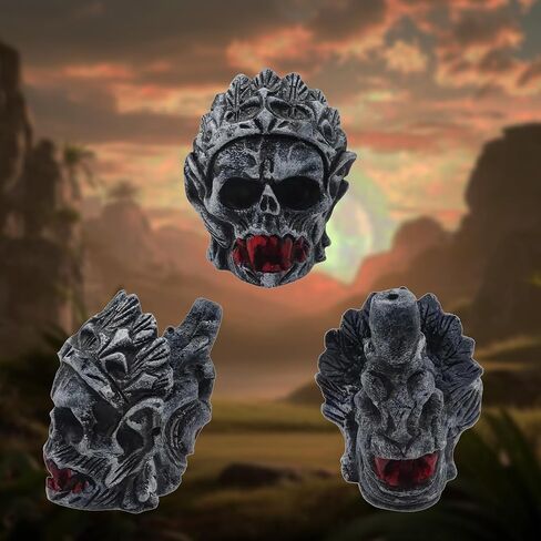 صافرة الموت الأزتيك - 125+ ديسيبل أعلى صرخات الإنسان، صافرة الأزتيك القديمة لجميع القديسين، ديا دي لوس مورتوس، هدايا فريدة لمحبي الرعب والتاريخ in Kuwait