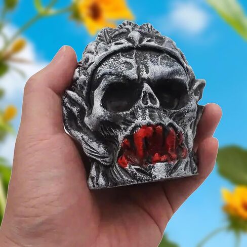 صافرة الموت الأزتيك - 125+ ديسيبل أعلى صرخات الإنسان، صافرة الأزتيك القديمة لجميع القديسين، ديا دي لوس مورتوس، هدايا فريدة لمحبي الرعب والتاريخ in Kuwait