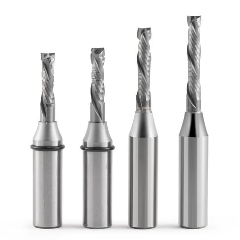 1Pcs 1/2 Shank Two Flutes Up Down Milling Cutter Compression Bit Engraving Woodworking Router Bit CNC Tools(A9 12.7x8x20) in Kuwait