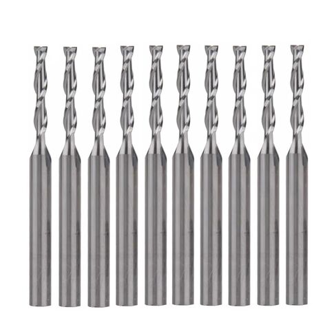 Two Flute Spiral Bit Cutter 2mm 12mm Woodworking Milling Cutter in Kuwait