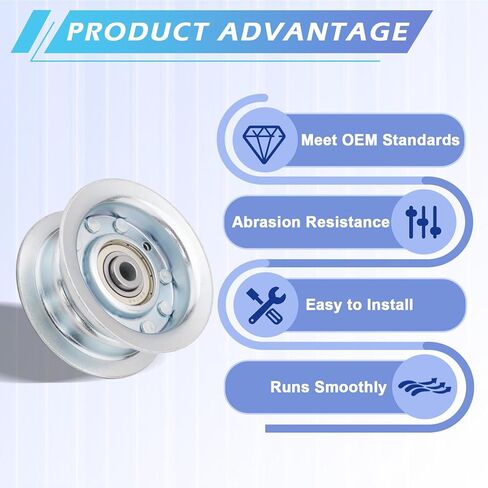 Idler Pulley Replace 7509 OD-2-3/4 ID-3/8 Swi sher 7509 in Saudi Arabia