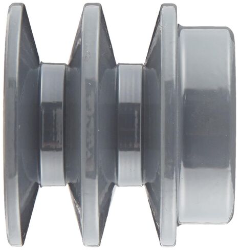 2BK25 بكرة حزم صلبة مقاس 1 بوصة مع OD مقاس 2-1/2 بوصة (2.50 بوصة)، مجموعة براغي سداسية لحجم الأحزمة على شكل V، 5L 2BK25-1" 2 أخاديد in Kuwait