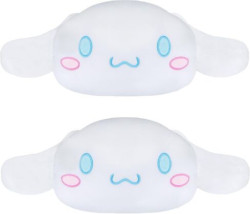 Roffatide Anime Cinnamoroll Car Seatbelt Shoulder Pad Seat Belt Cover Plush Car Neck Pillow Auto Head Neck Rest Cushion in Saudi Arabia